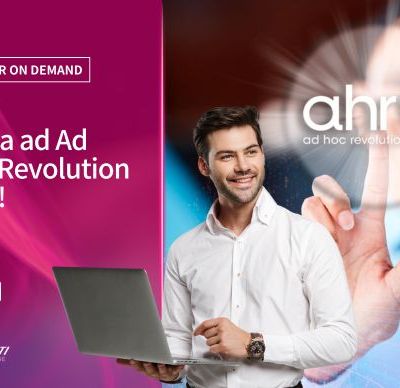 Webinar On Demand Ad Hoc Revolution WEB