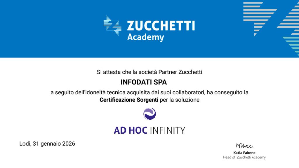 Certificazione Sorgenti-Ad-Hoc-Infinity-2026_